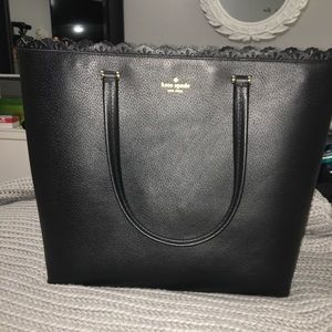 Black Kate spade tote bag large